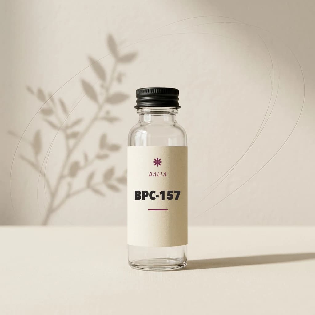 Vial de BPC-157, DALIA